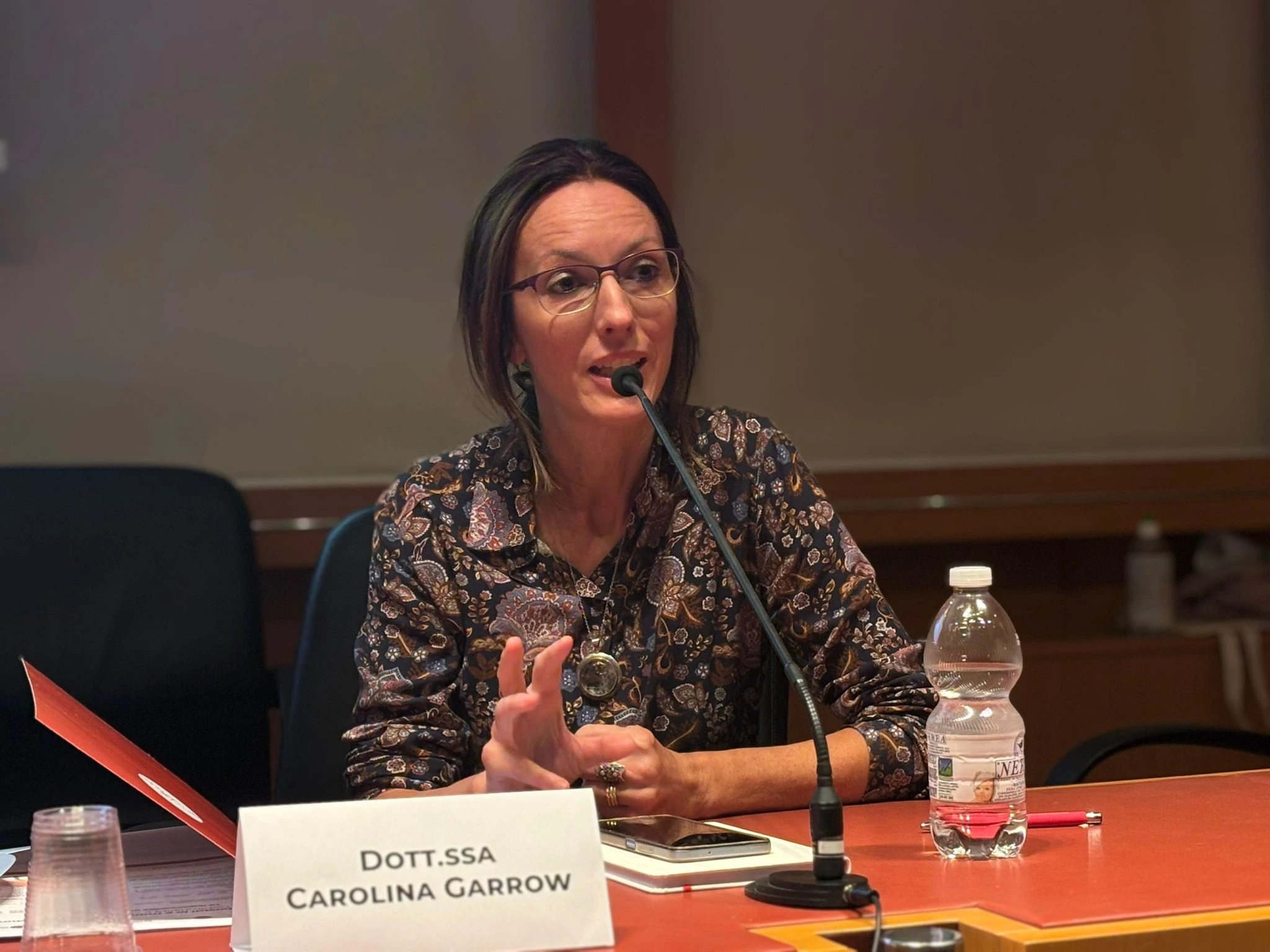 Carolina Garrow, responsabile del Cav distrettuale Demetra di Vetralla