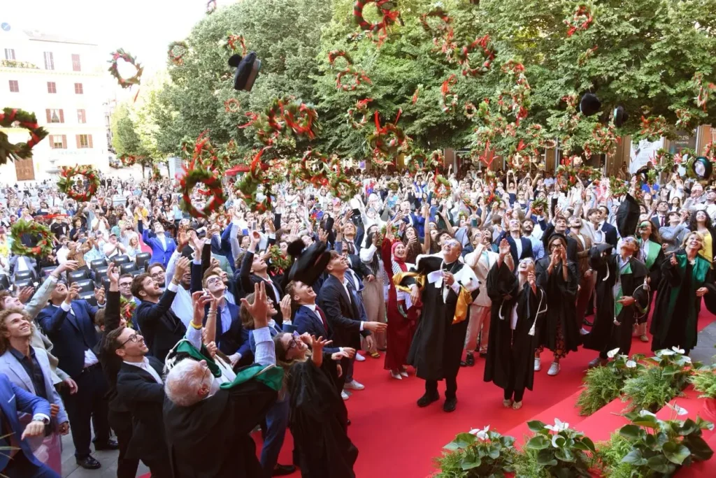 la cerimonia di consegna delle lauree ad Univpm