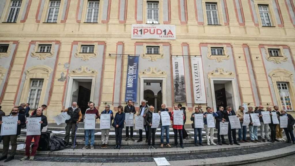 Il flash Mob di White dove a Genova