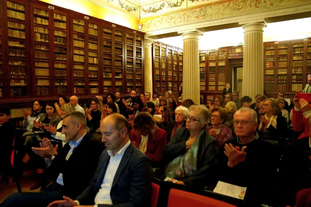 Evento Fideuram nella Sala Castiglioni della Biblioteca Mozzi Borgetti a Macerata