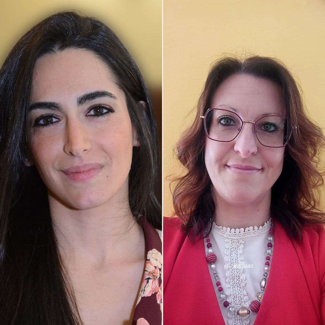 La professoressa Roberta Caddeo e la Neuropsicologa Silvia Stanga