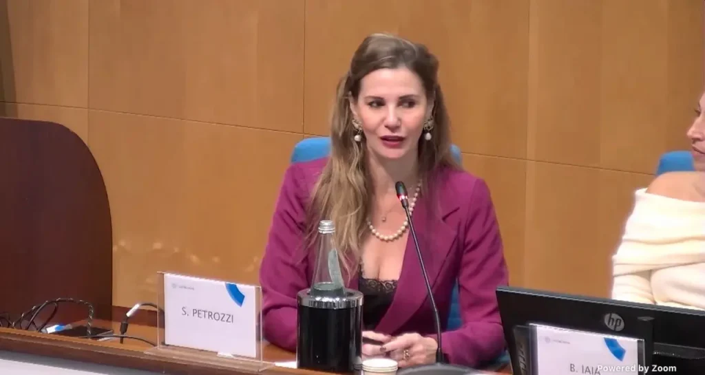 Simona Petrozzi interviene donne in attivo unioncamere
