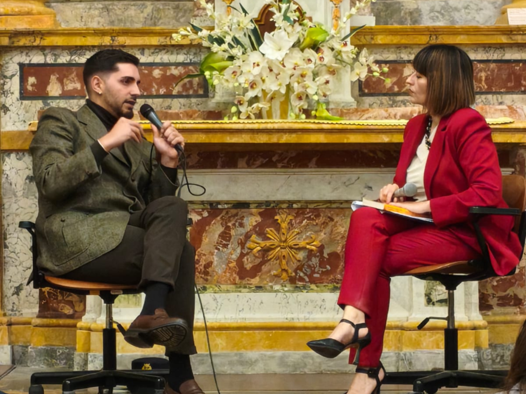Pasquale Guadagno intervistato da Daniela Zepponi a Mogliano