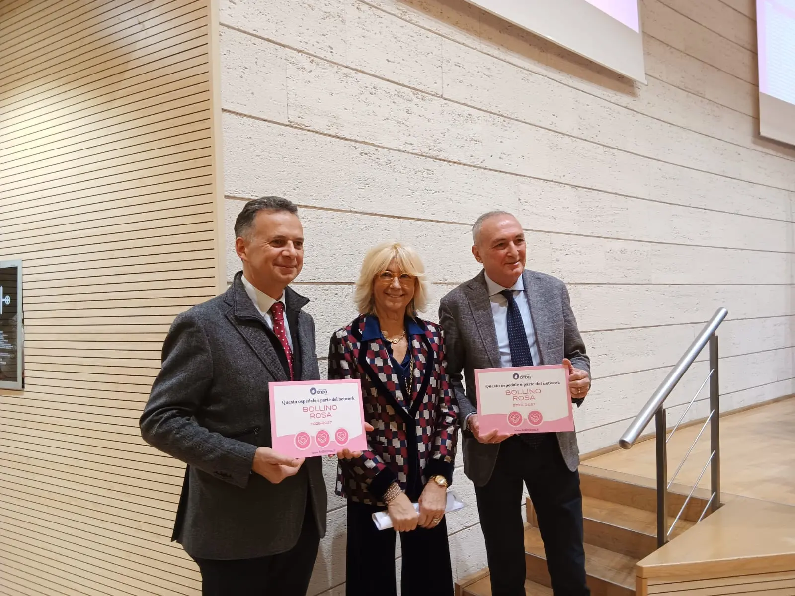 Bollino Rosa, la premiazione degli ospedali