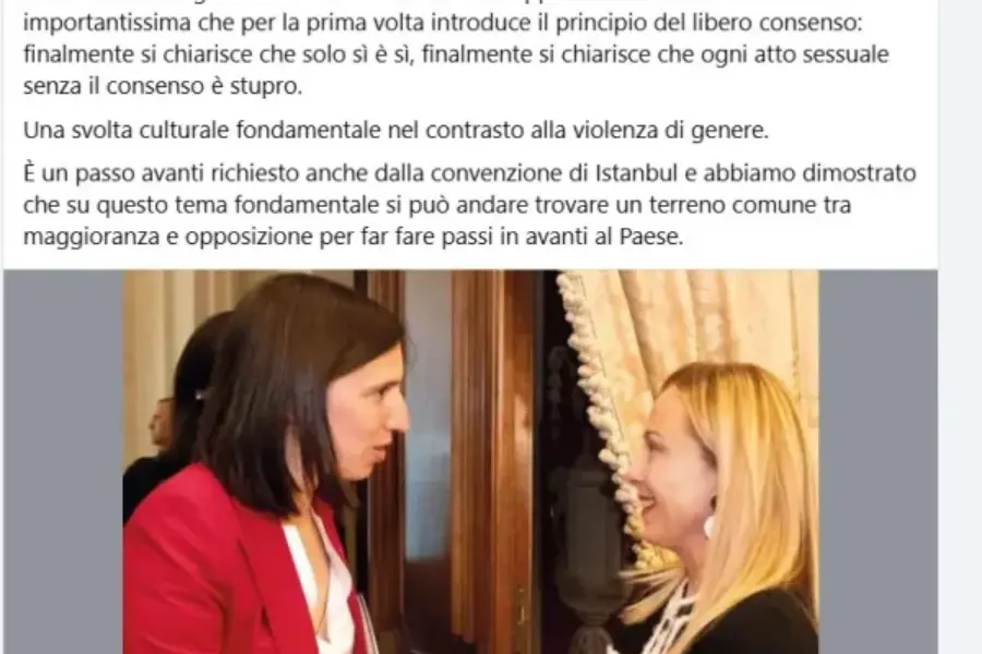 consenso schlein meloni