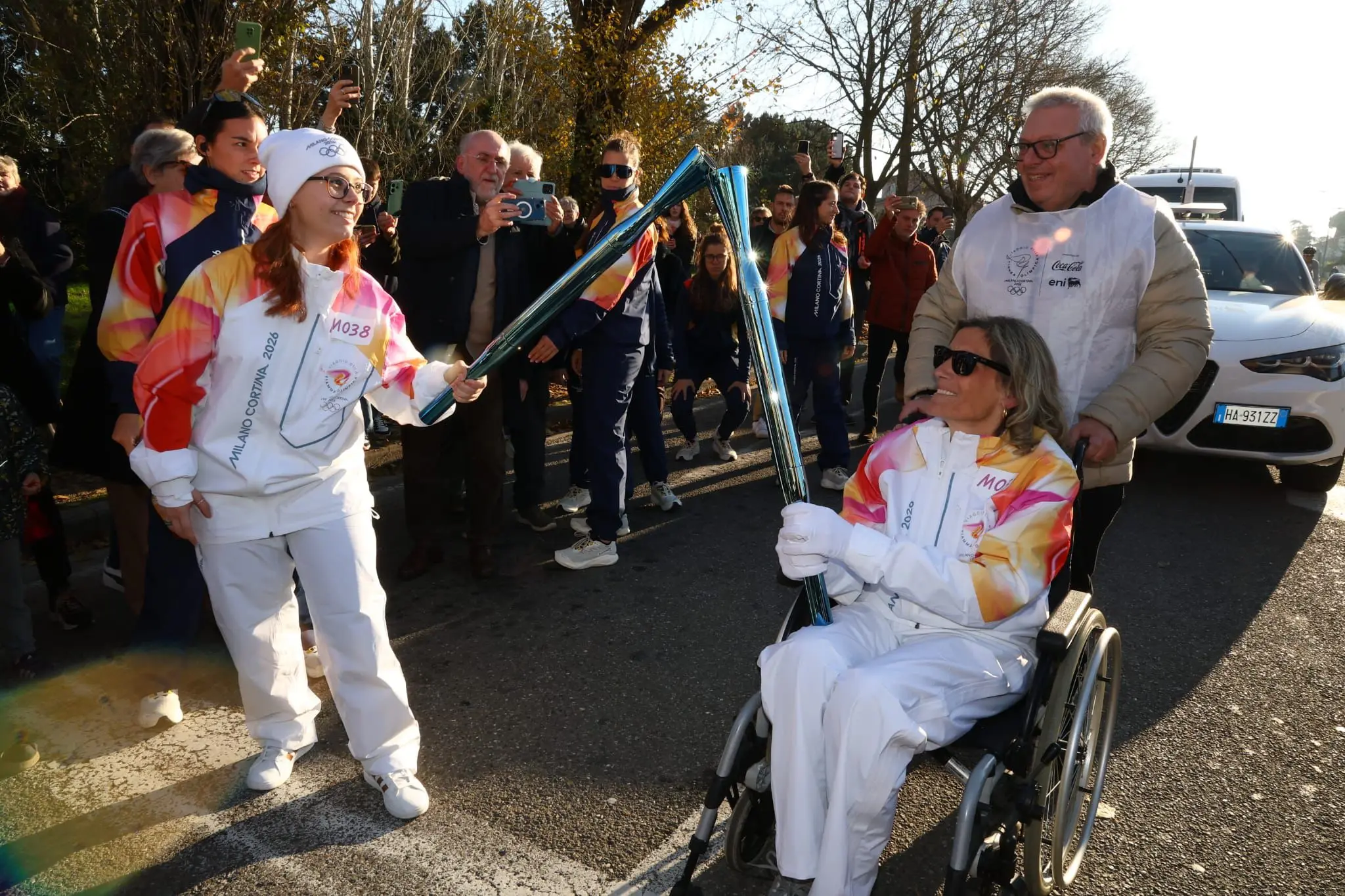 Donne tedofore, Bendetta Musacchio e Alessandra Tardella