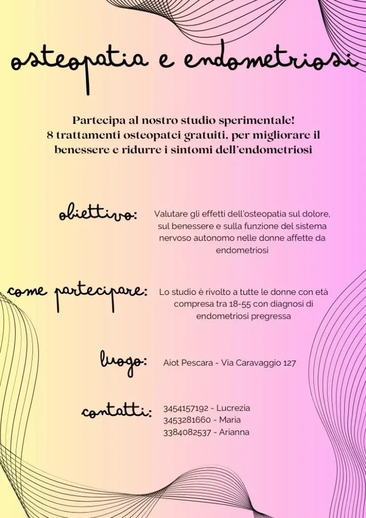 ricerca pazienti affette da endometriosi