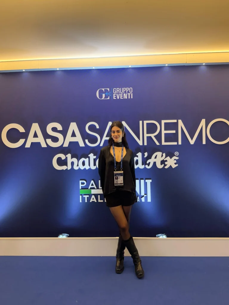 Camilla Ruffini a Casa Sanremo