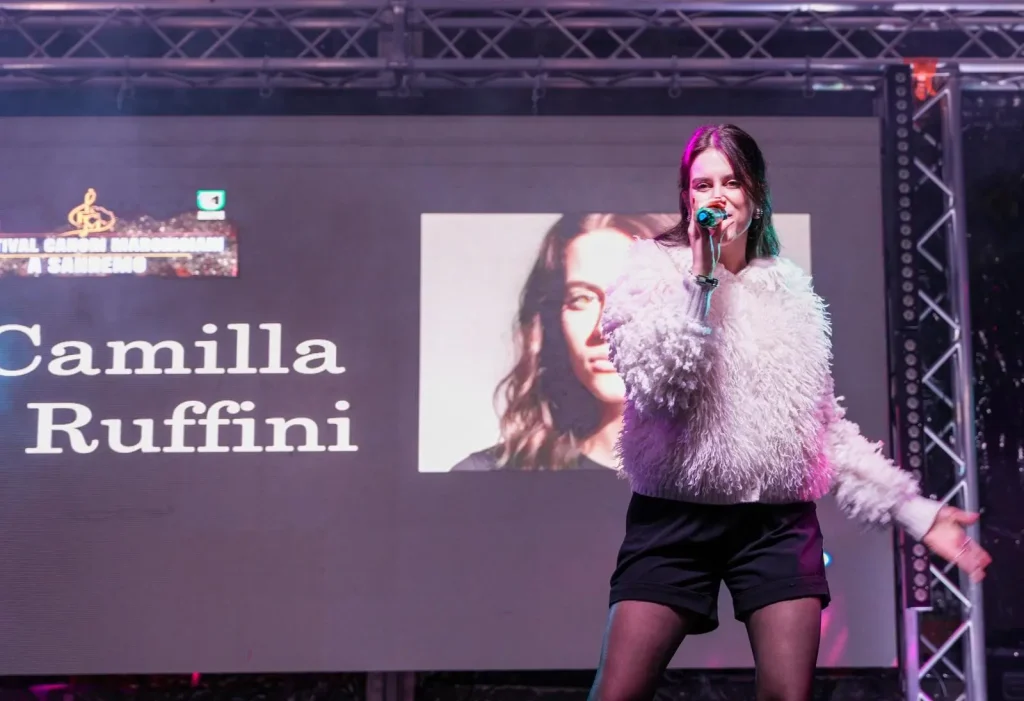 Camilla Ruffini a Casa Sanremo