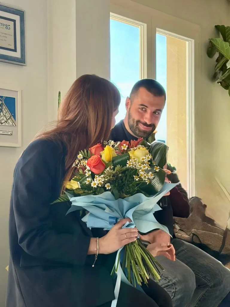 Giada Girolametti e il compagno Andrea