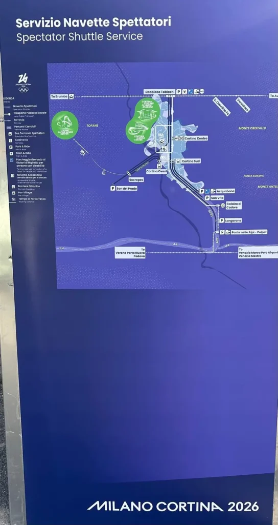 Il sistema dei trasporti a Milano Cortina