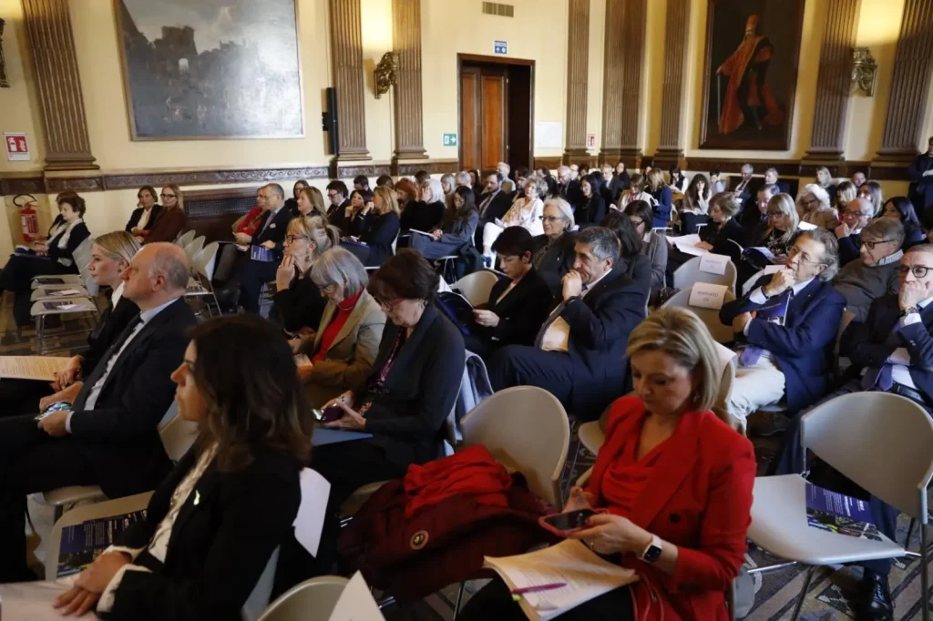 Un momento della presentazione a Roma del Rendiconto di genere