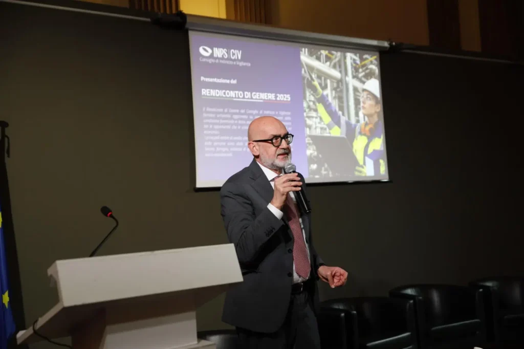 Un momento della presentazione a Roma del Rendiconto di genere