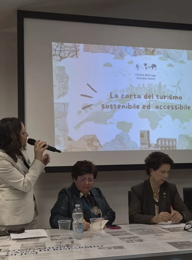 La Carta del turismo sostenibile e accessibile proposta da Fidapa