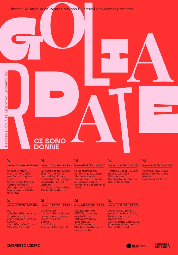goliardate rassegna culturale a pedaso sul femminile