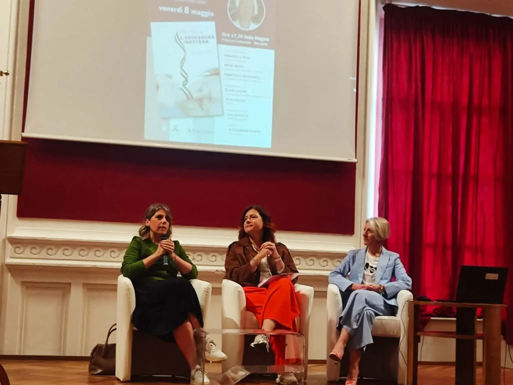 Un momento della presentazione del libro di Rita Soccio
