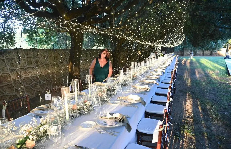 Apparecchiatura agriwedding a Casa Boscaglia Follonica