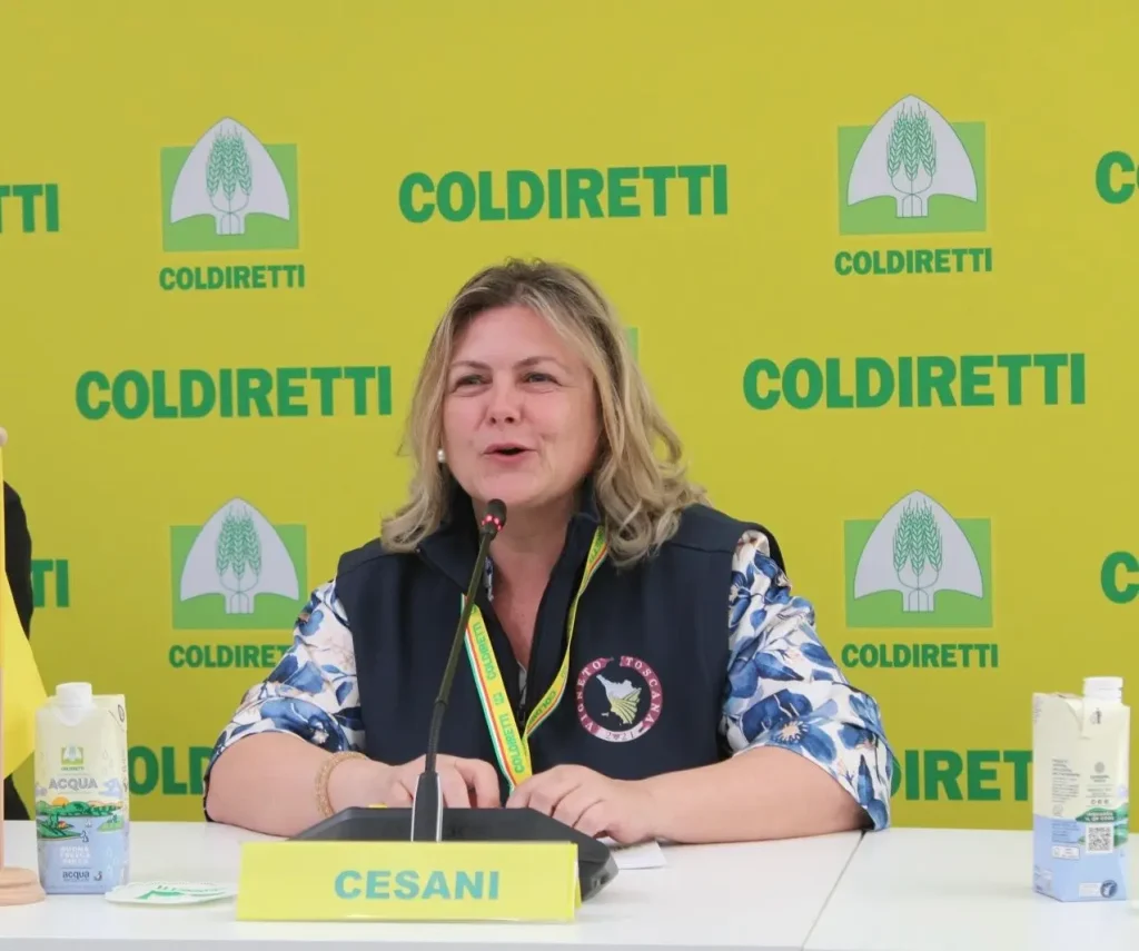Letizia Cesani, presidente di Coldiretti Toscana
