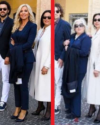 Il confronto tra la candidata reale e quella creata dall'IA