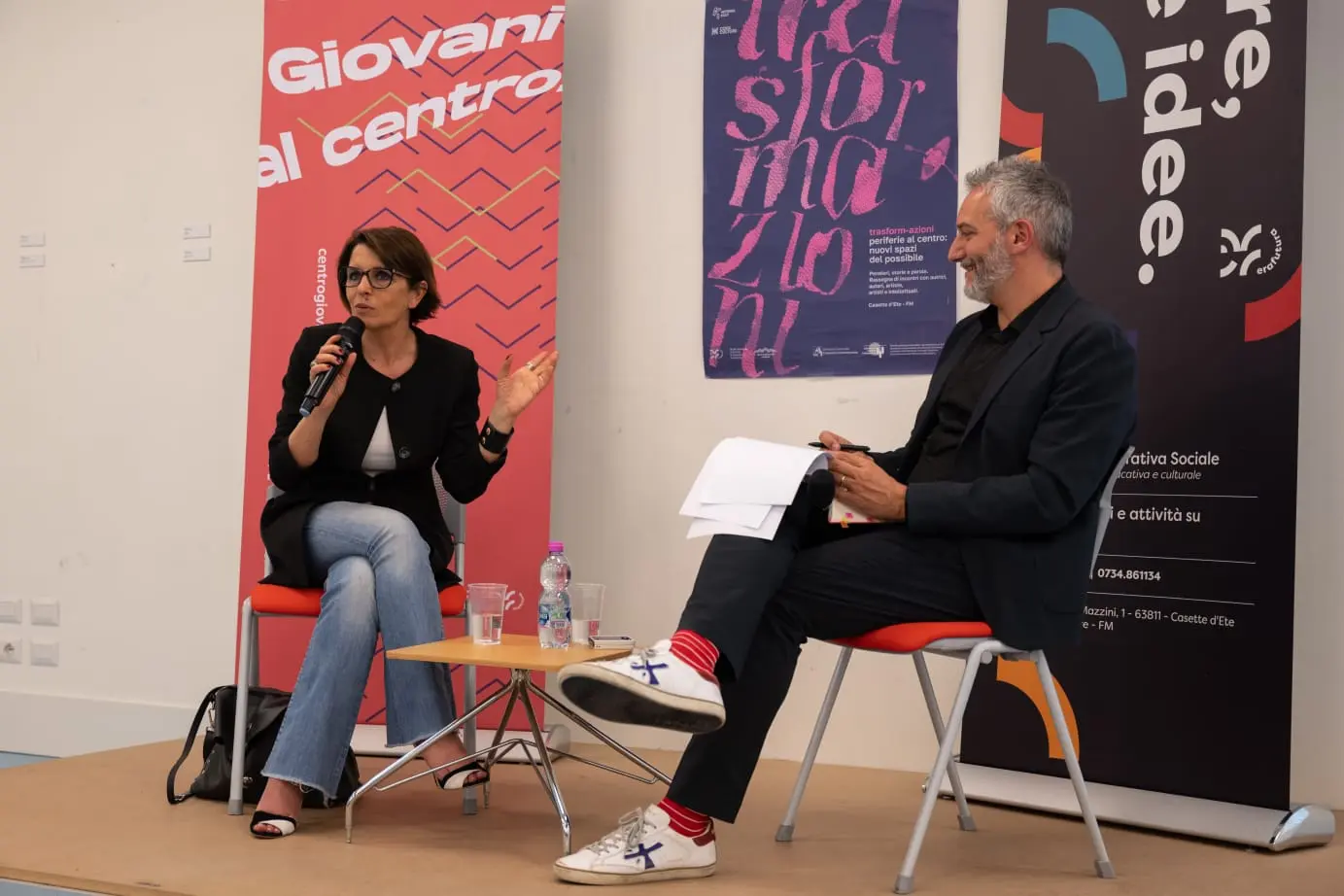 Marianna Aprile intervistata da Raffaele Vitali