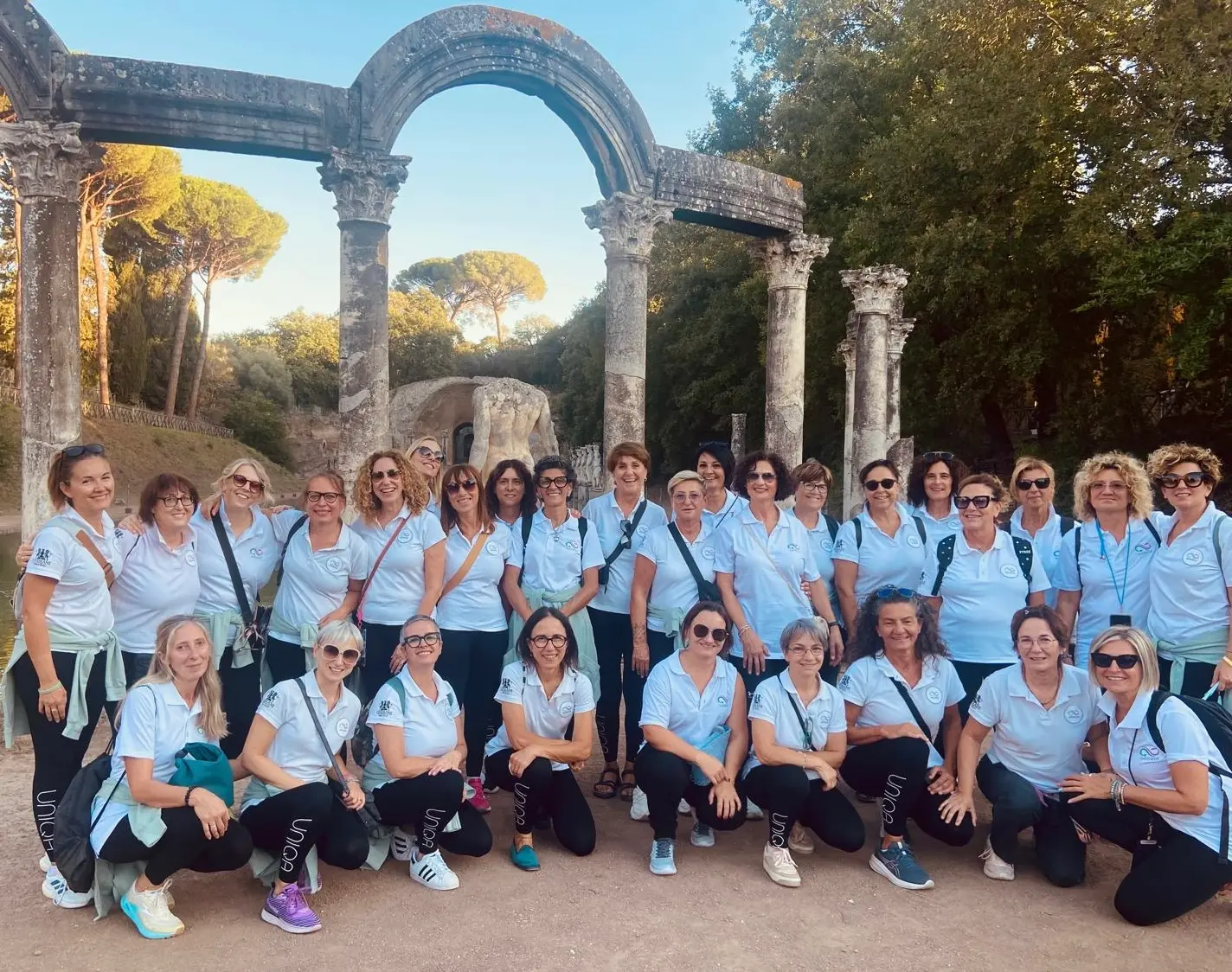 La flotta delle dragon Boat dell'Associazione Infinitæ OdV