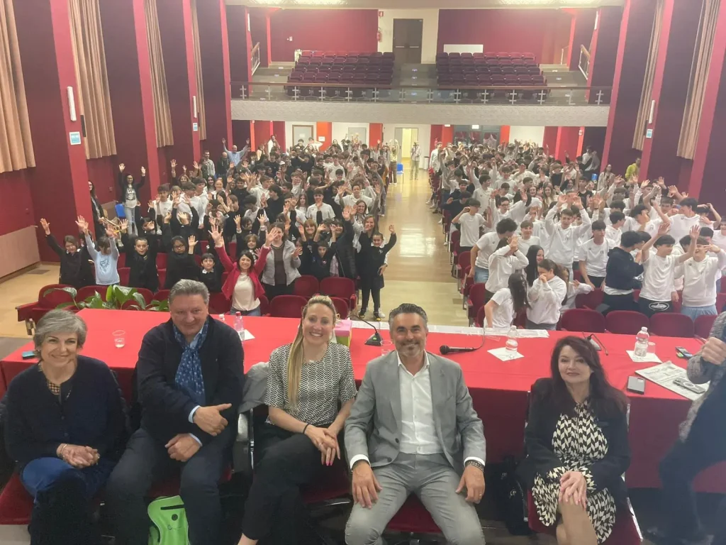 Francesca Lollobrigida all'Ite Gentili di Macerata