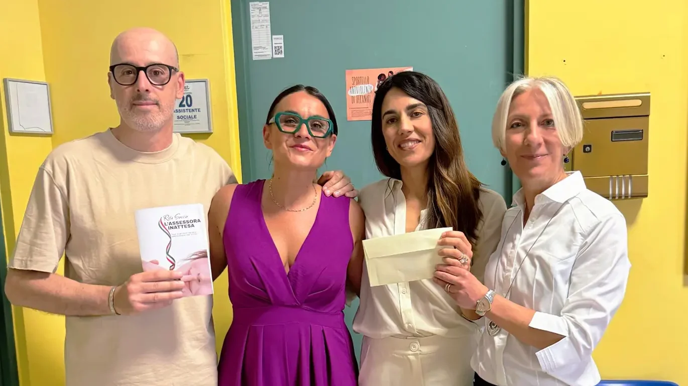 L’assessora inattesa dona 500 euro allo Sportello antiviolenza di Recanati