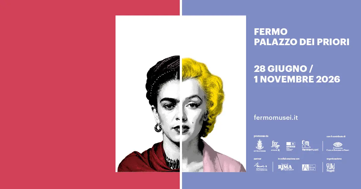 frida khalo e marilyn monroe mostra fermo