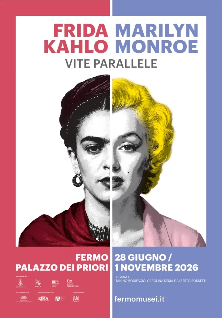 frida khalo e marilyn monroe mostra fermo