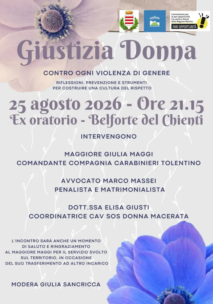 Donne e giustizia