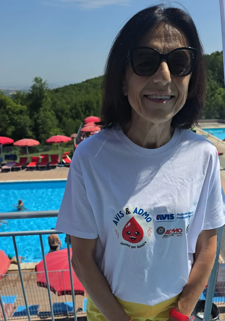 Maria Giannuario, responsabile Avis Marche per il progetto Radici