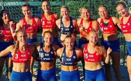 La nazionale norvegese di beach handball