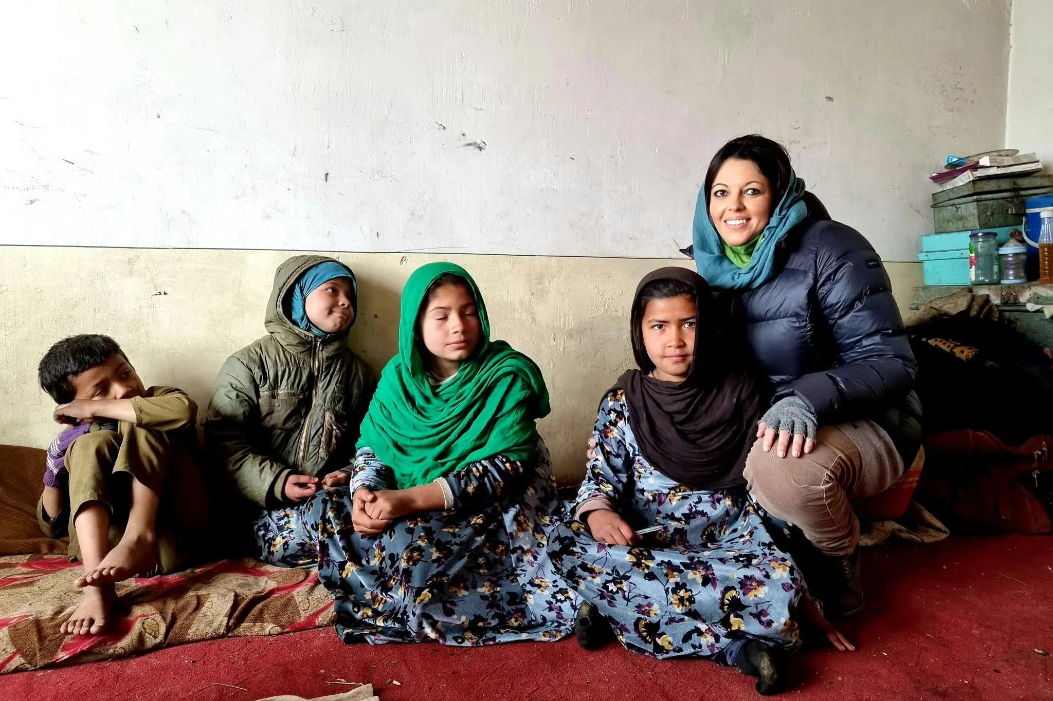 Barbara Schiavulli in Afghanistan