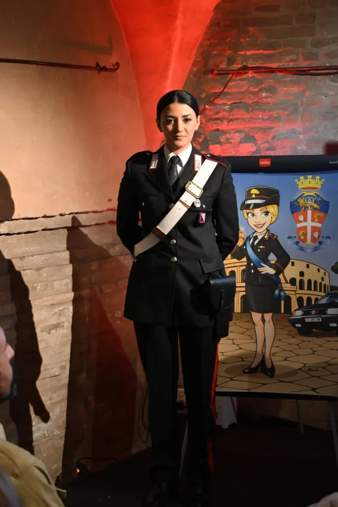 Vanessa Giuliani, carabiniere