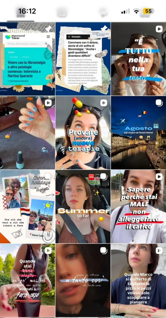 Martina Sparacio parla delle sue patologie sui social