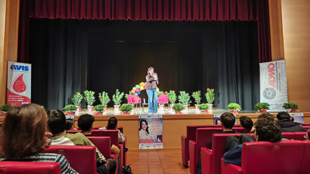L'incontro con gli studenti dell'Iis Urbani