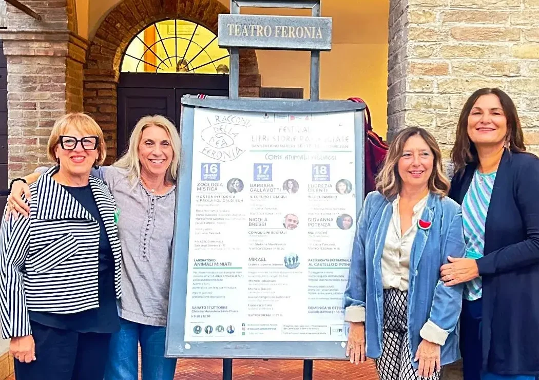 Le ideatrici del festival racconti della dea Feronia
