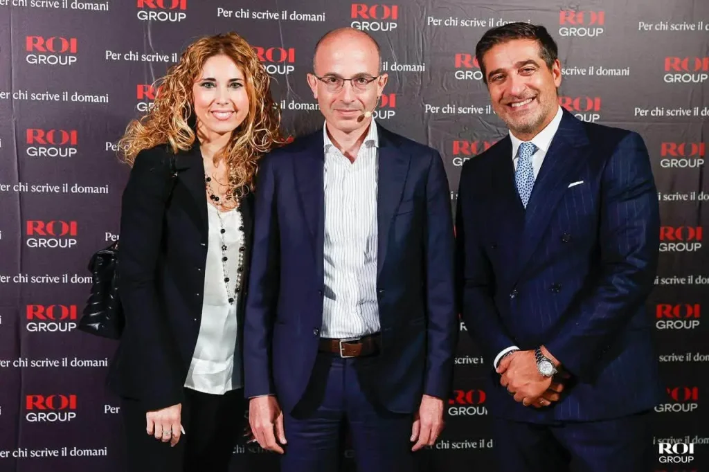 Sara Pagnanelli e Marcello Mancini con Yara Nohal Harari